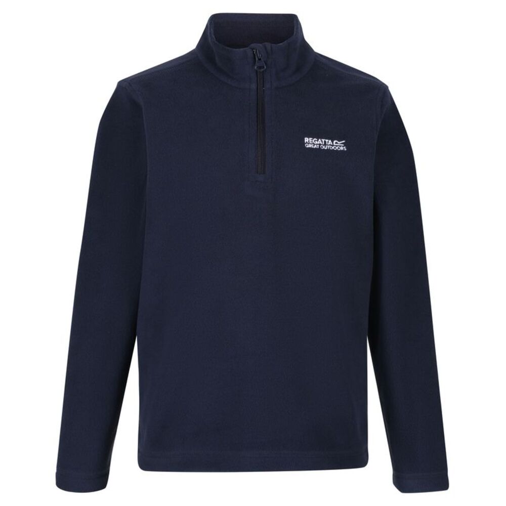 Regatta Great Outdoors Childrens/Kids Hot Shot II Half Zip Fleece Top / Navy/Nav